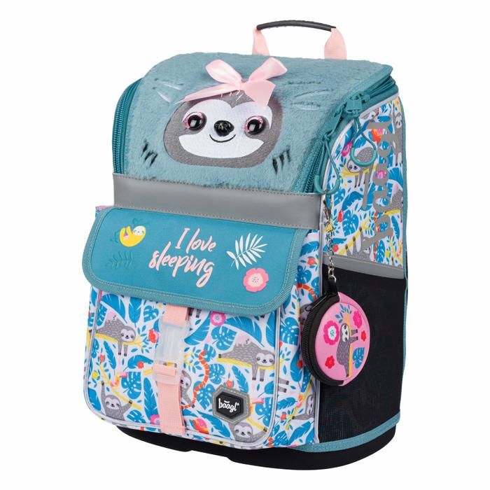 Baagl Sac A Dos Pour Enfant Avec Dos Ergonomique, Sangle De Poitrine Et