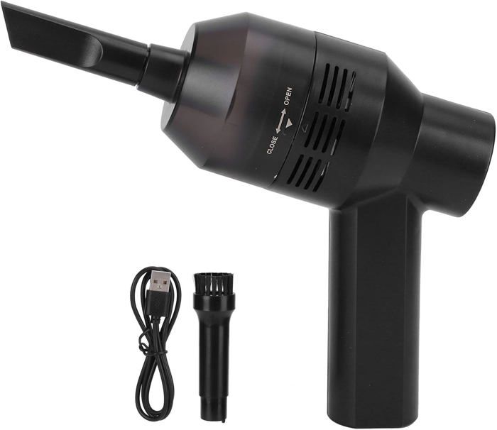 Culnflun Souffleur à Jet Électrique Portable - Dépoussiéreur Puissant 300000 Tr/min Charge Rapide