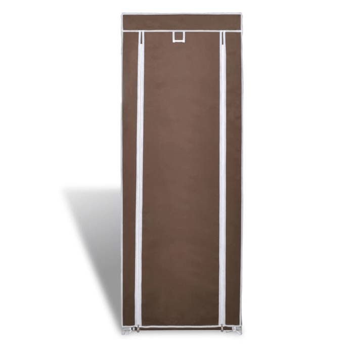 Porte-chaussures - UU - étagères 162 x 57 x 29 cm Brun CHY242440