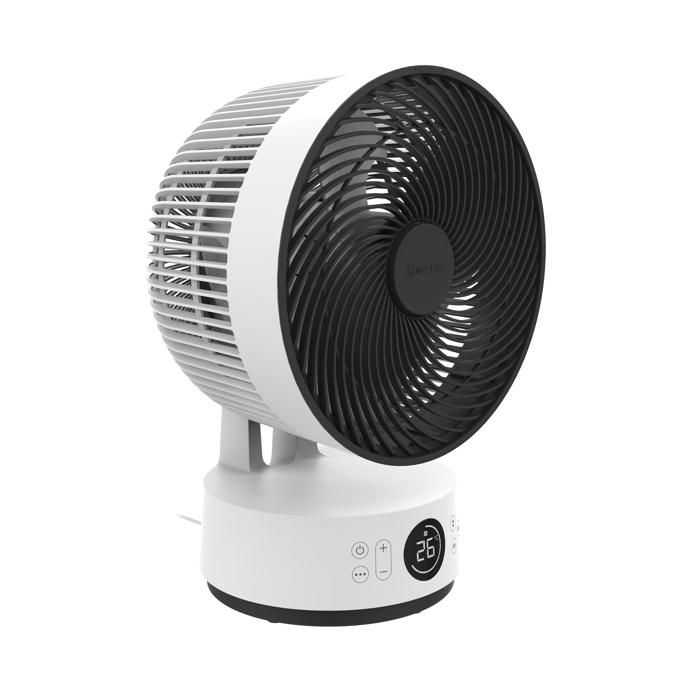 Ventilateur de table MeacoFan Sefte 10 – ultra silencieux oscillation 360° moteur brushless télécommande lumineuse - Meaco