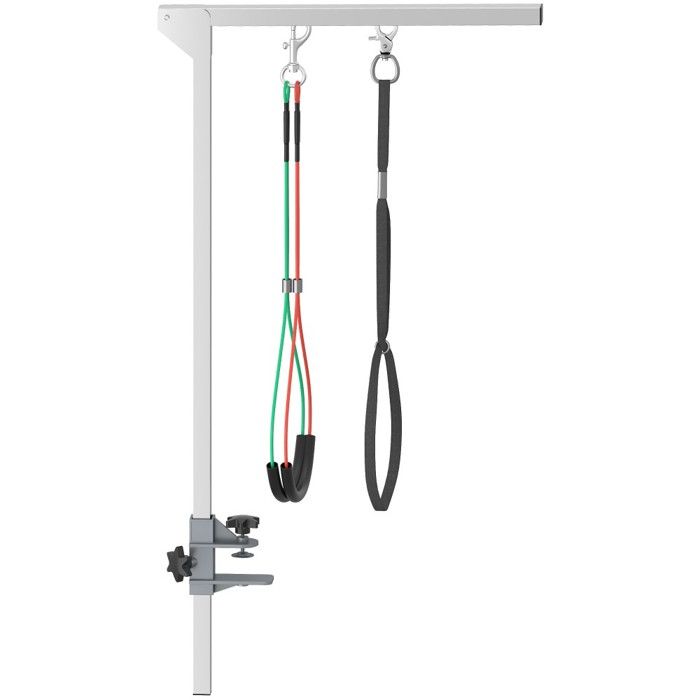 Meilleurs prix pour table de toilettage bras pliable réglable avec pince + support hanches pour chiens moyens - stable et sécurisé