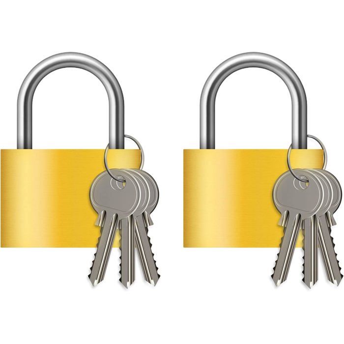 Cadenas Rond Diyife - Anse 9.5 Mm Acier Inoxydable - Étanche, Haute Sécurité - Pour Garage, Portail