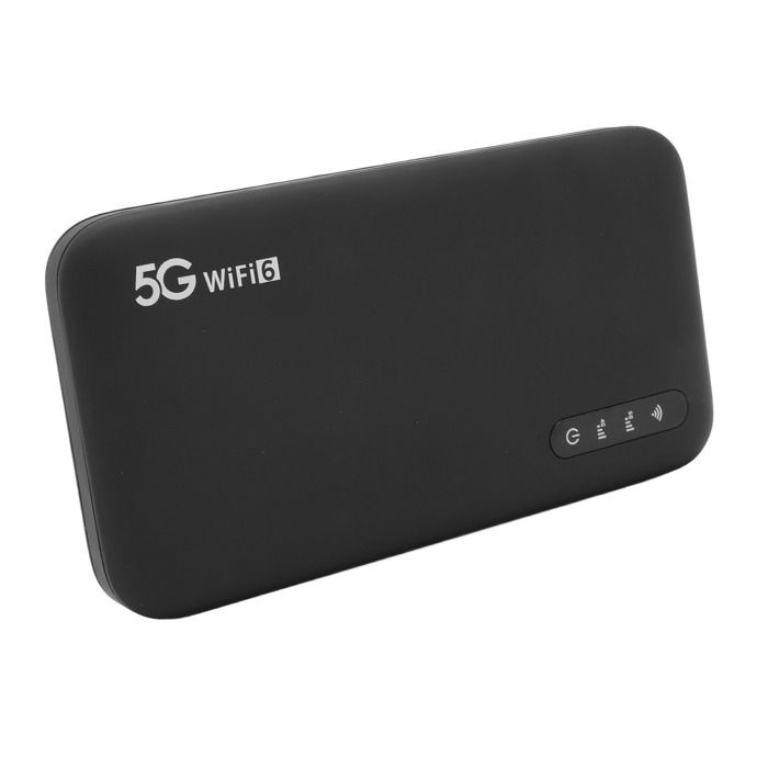 Vvikizy Routeur Portable 5G Mobile Hotspot WiFi 6, 5G Avec Emplacement Pour Carte SIM, Support 16 Appareils 6100mAh Batterie, Appareils Internet Portables Pour Les Voyageant Et