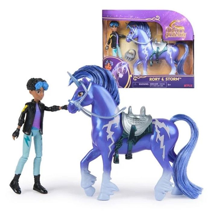 Coffret Poupée et Licorne Spin Master – Layla et Glacier Unicorn Academy - vue 4