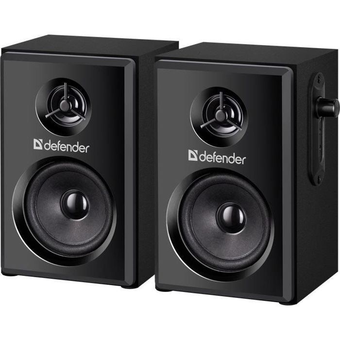 Haut-parleurs dordinateur - DEFENDER - 65270 - 2.0 - 10W - USB - Noir