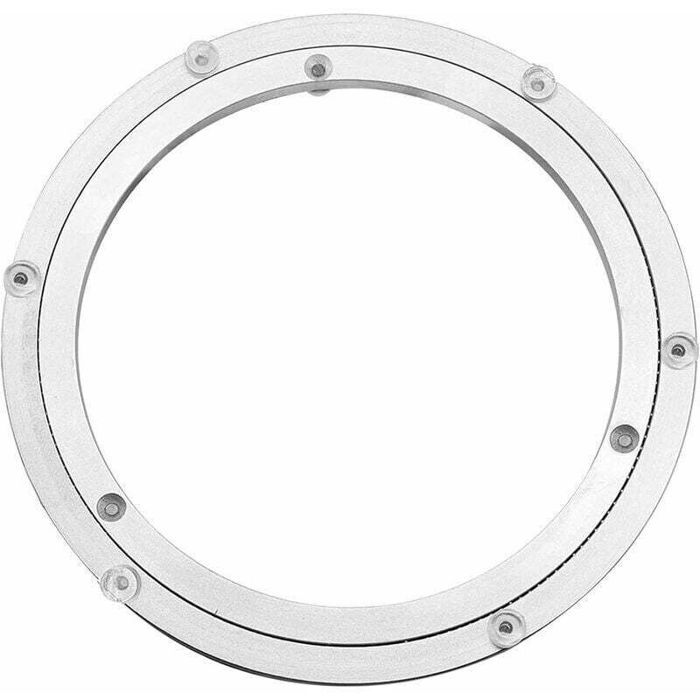 Plateau rotatif en aluminium - PZCC - 406 cm - Alliage daluminium - Antidérapant - Résistant à la corrosion