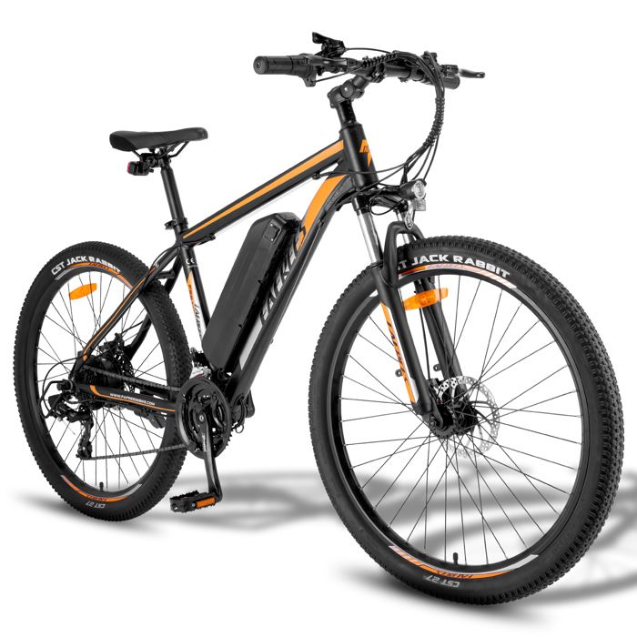 Fafrees F28 MT Vélo électrique Pneus CST 275 x 225 pouces E-bike 250W moteur 25km/h Vélo de montagne Batterie 36V 145Ah Noir