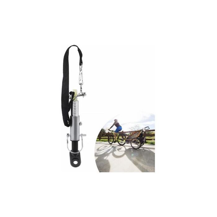 Attelage Remorque Vélo Double Protection 11mm Universel Coupleur Dattelage pour Remorque de Vélo Connecteur dAttelage de