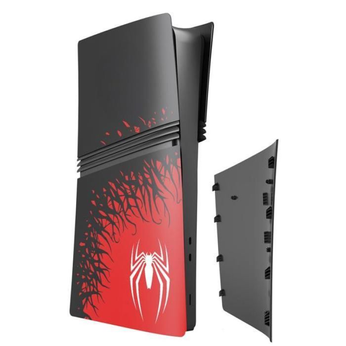 Coque - Façade En ABS Pour Console PS5 Pro Digital – Housse Thème Araignée Compatible With PlayStation 5 – Christmas Gift