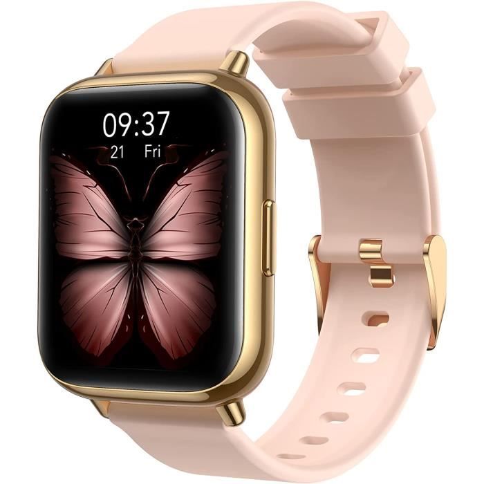 Parsonver Montre Connectée Femme, 1,69 Smartwatch Bluetooth