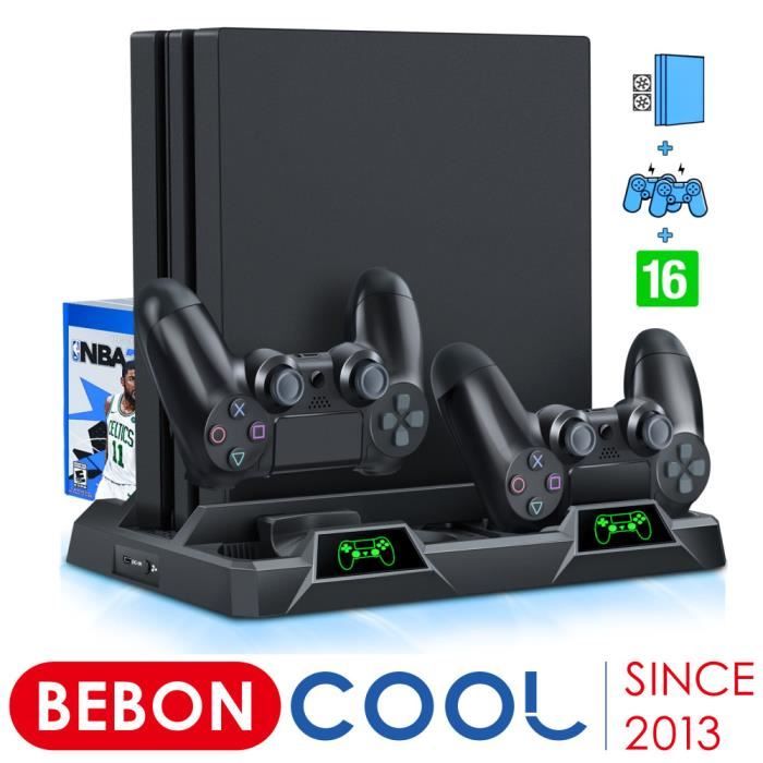 Ps4 Support Pour le stand de fan ps4 - Support vertical pour contrôleur PS4 Slim ...