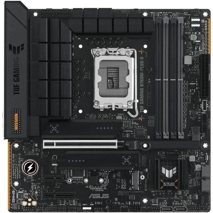Carte mère - ASUS - TUF GAMING B760M-PLUS II - LGA 1700 - DDR5 - Micro ATX