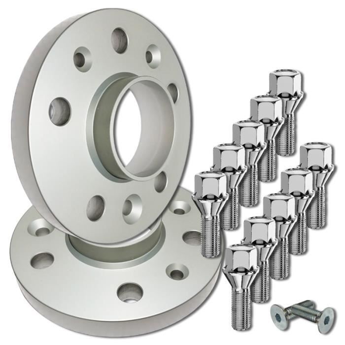 20 Boulons Roue M12x1,5 Filetage 40mm - Siège Conique Clé 17mm - Compatible BMW Série 1,3,5,Z