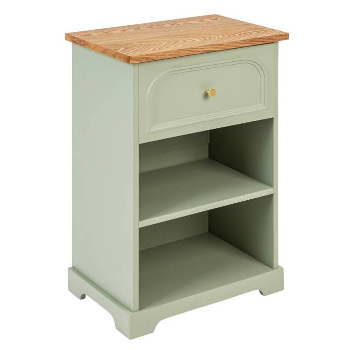 Table de chevet Mohéa vert céladon H67cm - Atmosphera Créateur dintérieur