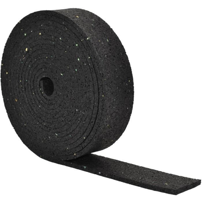 My Plast I 90 X 90 X 6 Mm – Lot De 25 Tampons De Terrasse – Tapis De Protection En Caoutchouc