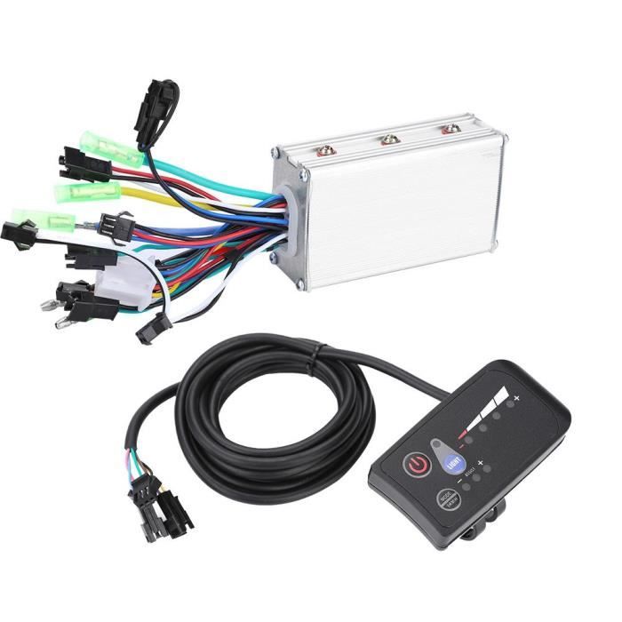 Pièces de Conversion Moteur, Kit de Contrôleur de Vélo Électrique 500W à 750W Haute Précision avec Écran LCD pour Scooter