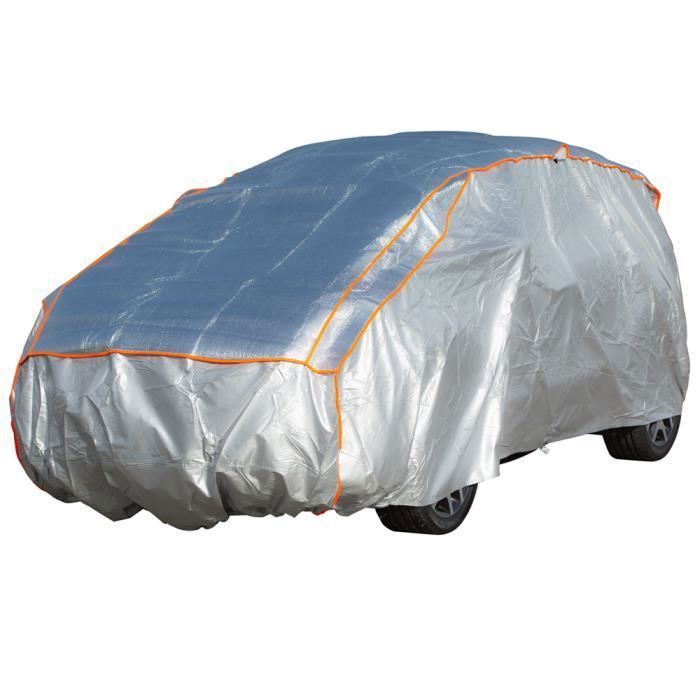 Bâche de protection - 4CARS - XL - SUV/Off-Road - 155x193x508cm - Anti-grêle avec doublure en coton