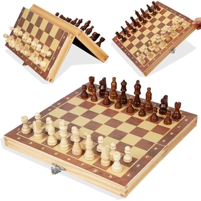 Ensemble de jeu d'échecs magnétique PDTO jeu de société magnétique multijoueur amusant pour la maison acheter à prix bas - livraison gratuite, avis réels avec des photos