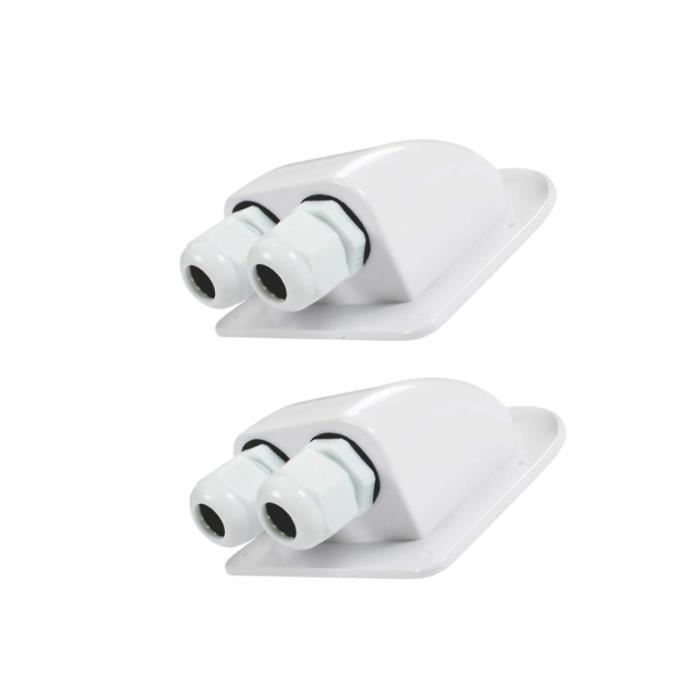 Passe-câble étanche IP68 Mbsomnus - Pour Panneaux Solaires Camping-car Et Bateau