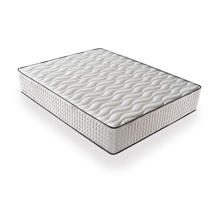 Matelas 180x200 - 30cm Epaisseur - Mousse HR Très Ferme Double Face (Été/Hiver) Soutien Équilibré Parfait et Tonique Matelas 180x200 - 30cm Epaisseur - Mousse HR Très Ferme Double Face (Été/Hiver) Soutien Équilibré Parfait et Tonique