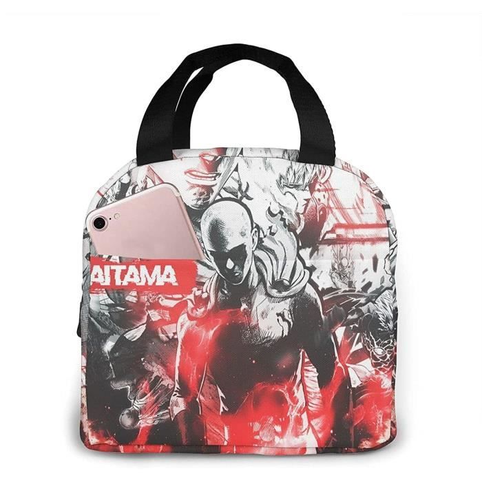 Sac à Dos One Punch Man Saitama Et Tatsumaki – Toile Imprimée 3D Pour École, Voyage Ou Loisirs – Enfants Et Ados
