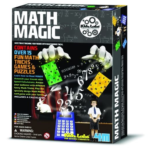 Math Magic - 4M - 4m KidzLabs - Matheux Magique - Sciences et Découvertes - Enfant