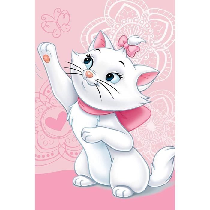 Plaid Bebe Marie Cat Disney Aristocats Couverture Polaire Douillette 100 X 150 Cm6 Cdiscount Maison