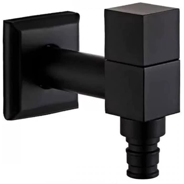Robinet Jardin Extérieur Vintage Laiton - Eau Froide Sortie 1/2" Avec Convertisseur