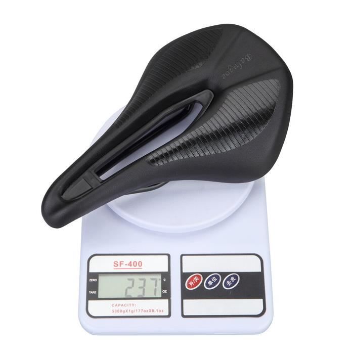 Selle De VTT/Vélo De Route En Silicone Lumineuse - Coussin Creux Imprimé 3D - Confort Max