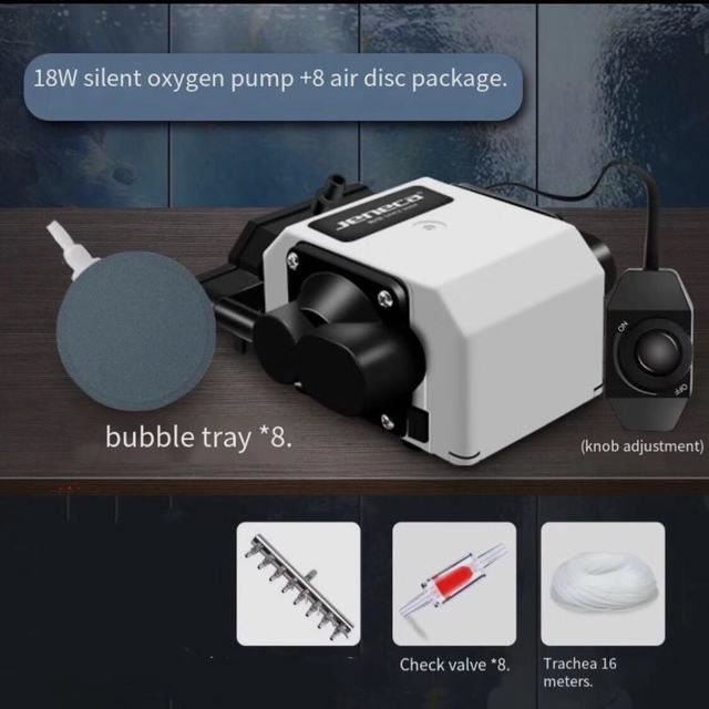 Pompe à Air Aquarium Ultra Silencieuse Binnan – Piézoélectrique 1.8W – 300 Ml/min – Idéale Chambre & Salon