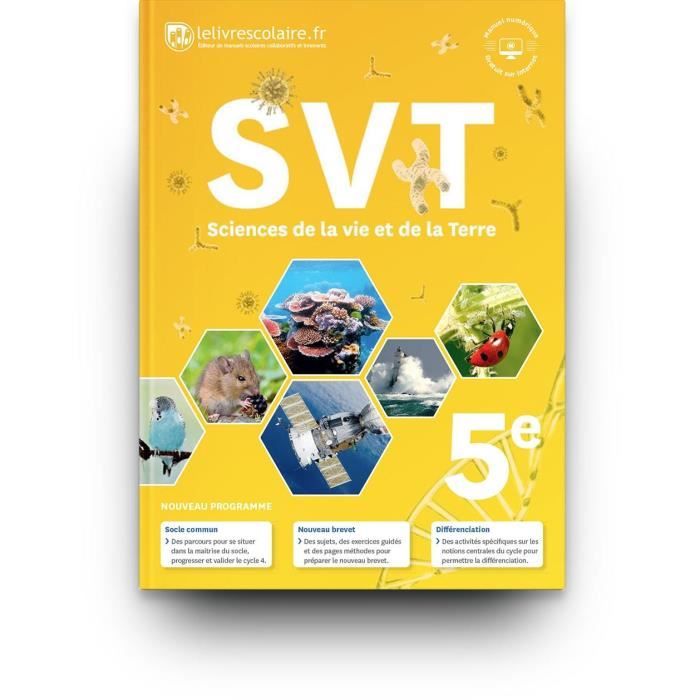 Livre Svt 5e Edition 17 Cdiscount Librairie Livre Svt 5e Edition 17 Cdiscount Librairie