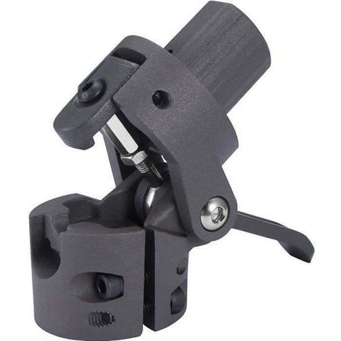 Boucle Pliante Renforcée Soekodu Pour Xiaomi M365/Pro - Alliage Aluminium, 2 Broches Acier - Rouge