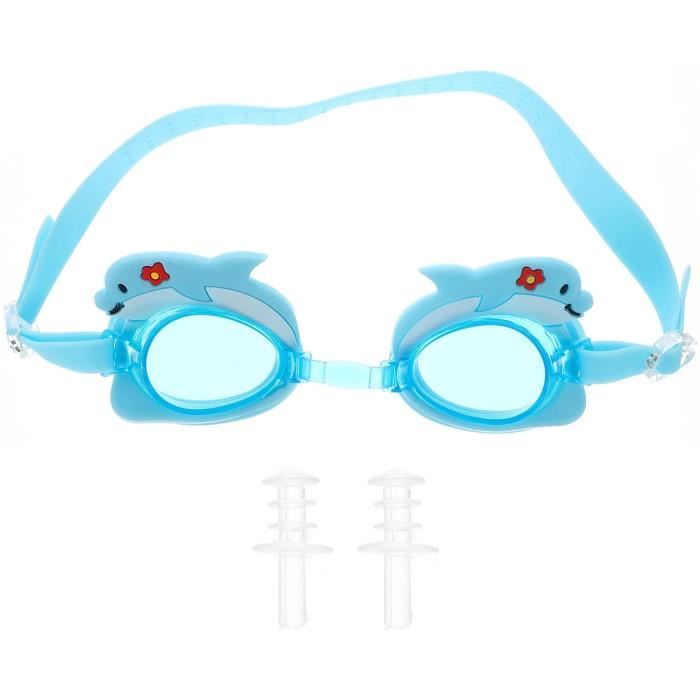 buée Lunettes de Natation réglables Accessoires de Piscine de Plage Lunettes en Silicone pour Adultes Argent ABOOFAN UV Block Lunettes de Natation Anti