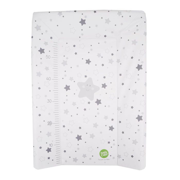 Babycalin Matelas à langer Flocons Étoiles Gris Clair 50 x 70 cm au  meilleur prix sur