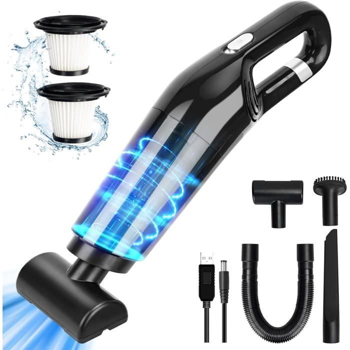 SEALIGHT Filtre HEPA Lavable De Rechange Pour Mini Aspirateur Voiture Sans Fil - Capture Poussière Fine Et Allergènes