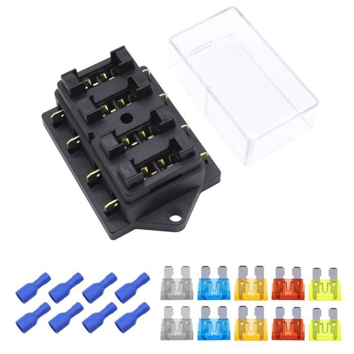 Porte-fusible Lame étanche Lot De 5 Porte-fusibles à Lame En Ligne