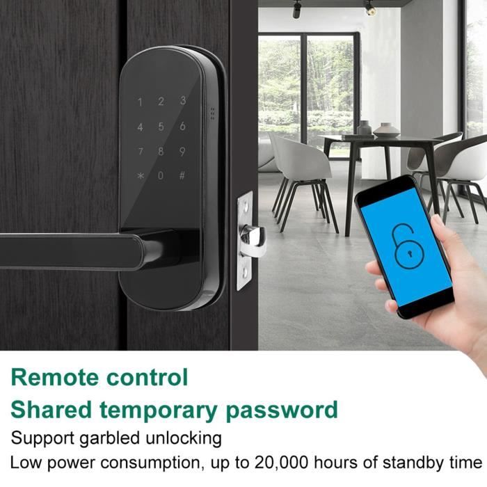 Serrure Connectée SimpliSafe SSLK1 Noire - Pour Pièces Détachées / Non Fonctionnelle