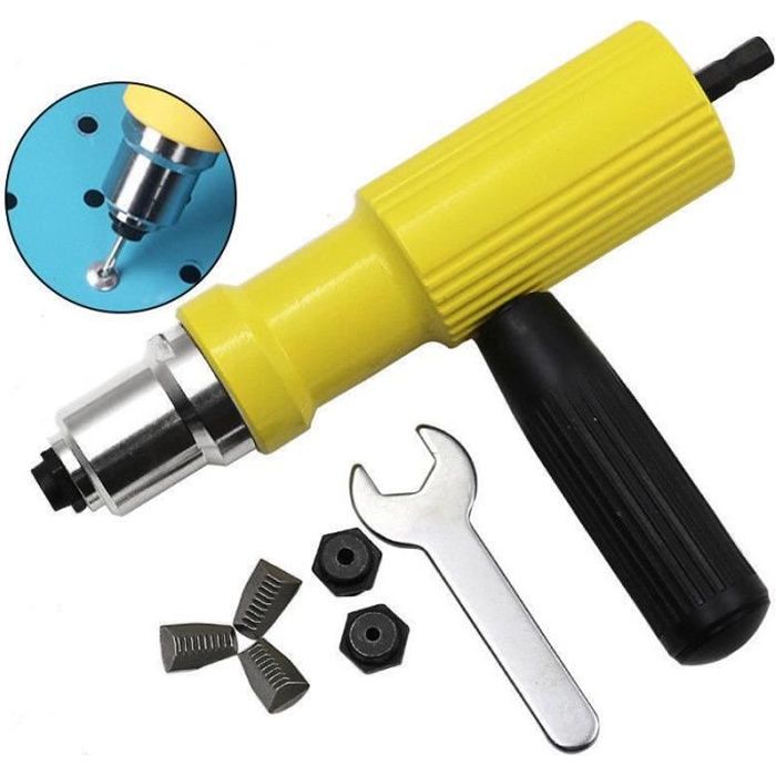 Riveteuse électrique Pistolet à riveter Pinces à riveter Adaptateur