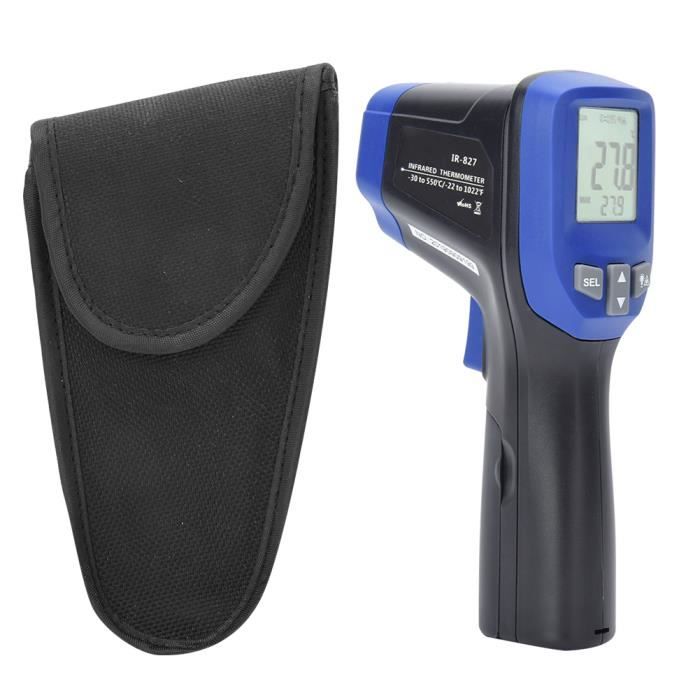 Thermomètre Infrarouge Professionnel PAN IR-T800+ | Plage -50°C à 800°C, Rapport 12:1, Laser, Mesure Humidité, Point De Rosée