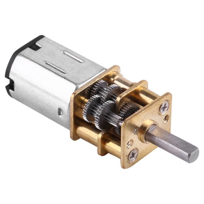 Lot de 18 moteurs TT à engrenages électriques CC 3 V-6 V Moteur intelligent à double arbre de voiture intelligent Châssis de voiture TT Robot pour