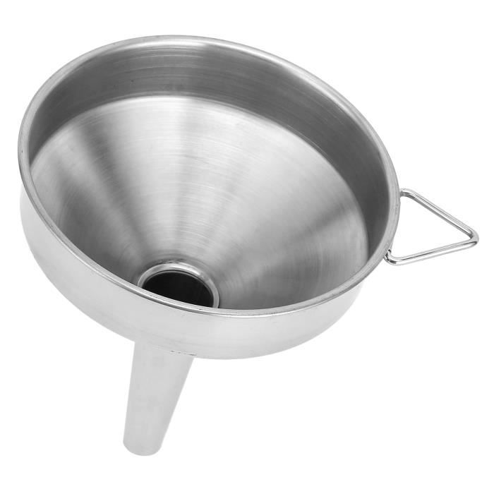 EJ.life Kitchen Funnel, Finely Polished Oil Funnel Easy To To Dry 304