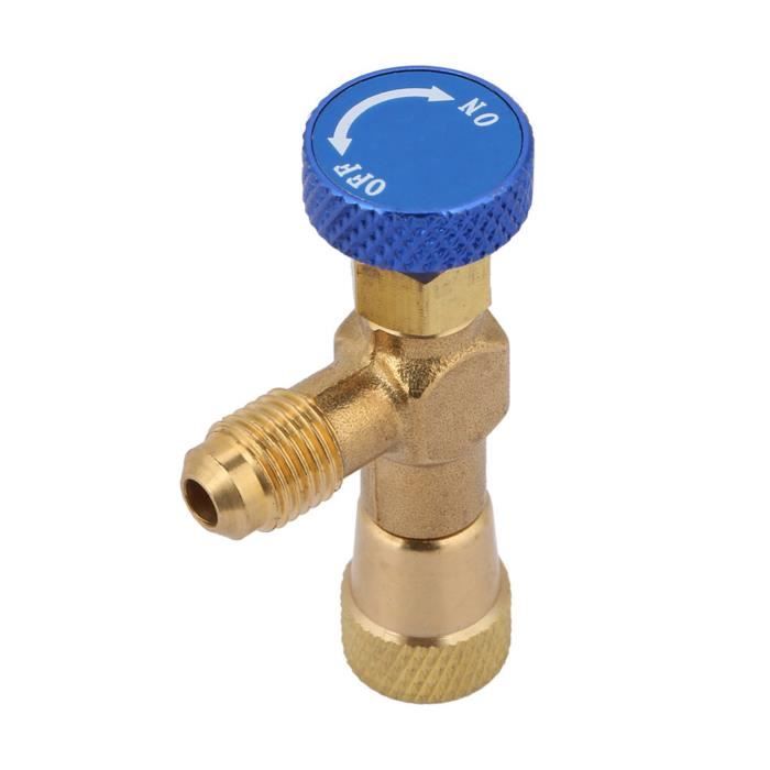 Valve Réservoir Laiton Pour Compresseur Air - 1/4" NPT, Pression 200 PSIG, Avec Bouchons Étanchéité