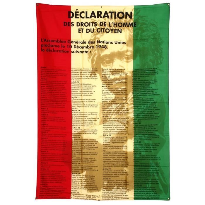 Drapeau Reggae Droits De L Homme Bob Marley Rasta 145 Cm X 90 Cm Cdiscount Maison