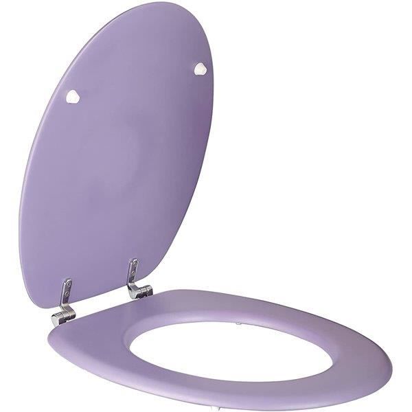 Abattant wc mauve deals