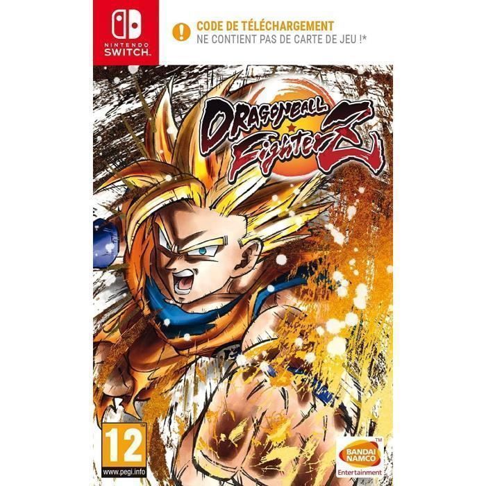 Bandai Namco Entertainment Jeu De Combat Dragon Ball Fighterz Pour Nintendo Switch - Code Dans La Boîte