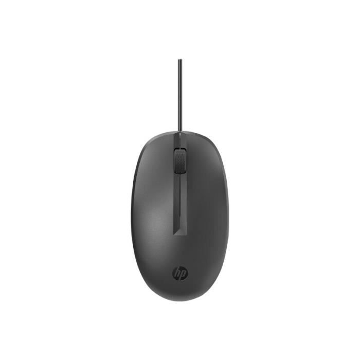 Souris - HP 125 - Filaire - USB - 3 boutons - Optique