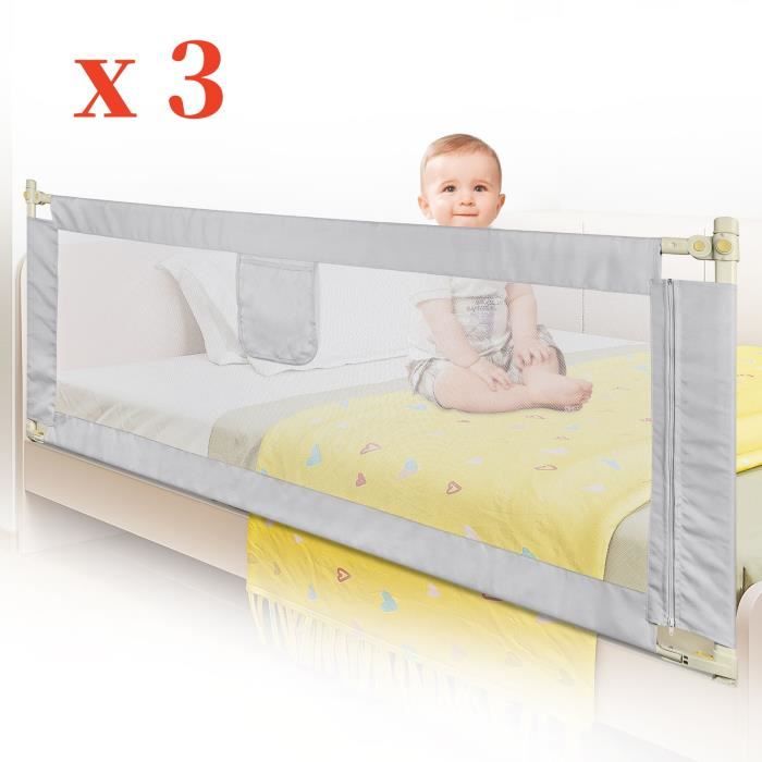 SAFETY 1ST Barrière de lit enfant portable - Gris - Cdiscount Puériculture  & Eveil bébé