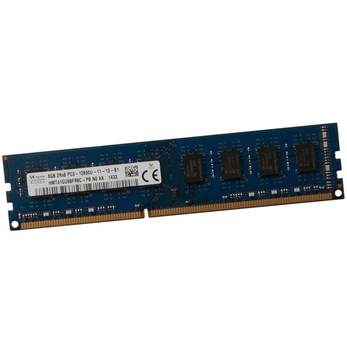 8Go Ram Hynix Hmt41Gu6Bfr8C-Pb Ddr3 Pc3-12800U 240-Pin 2Rx8 1.5V Cl11