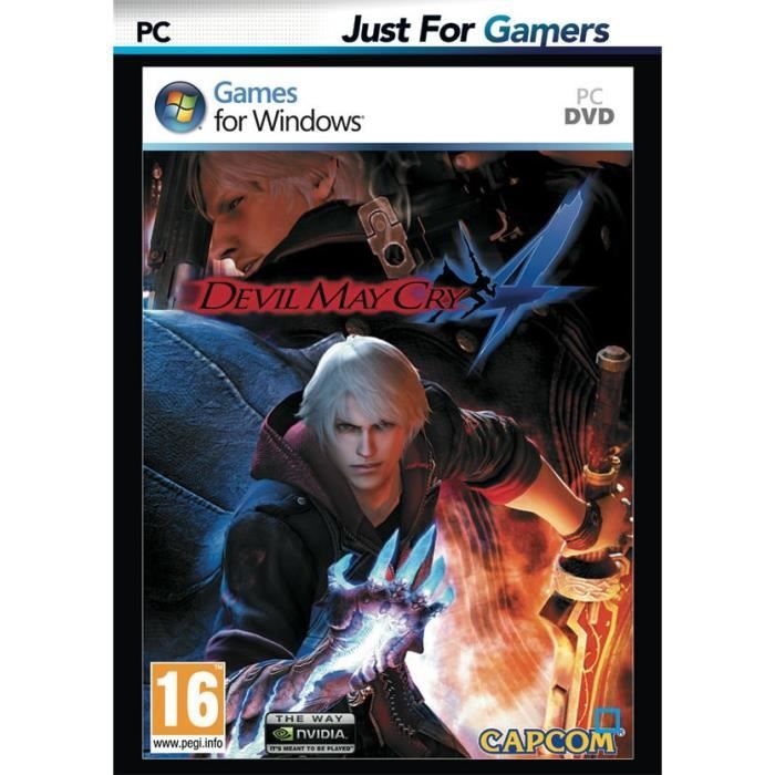 Jeu vidéo - Just For Games - Devil May Cry 4 - Edition Reissue - PC - Anglais