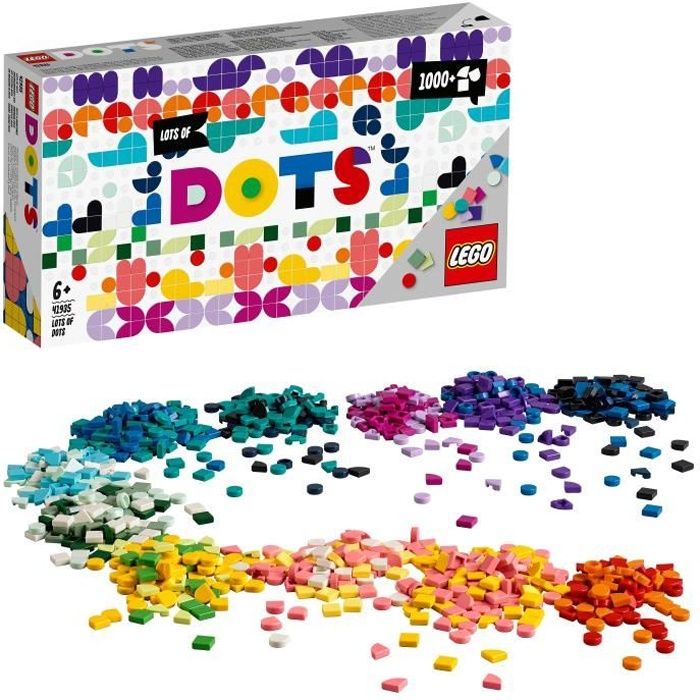 LEGO® 41935 DOTS Lots d'extra DOTS, Loisirs Créatifs, Activité Manuelle,  Bricolage Enfant 6 ans et plus - Cdiscount Jeux - Jouets